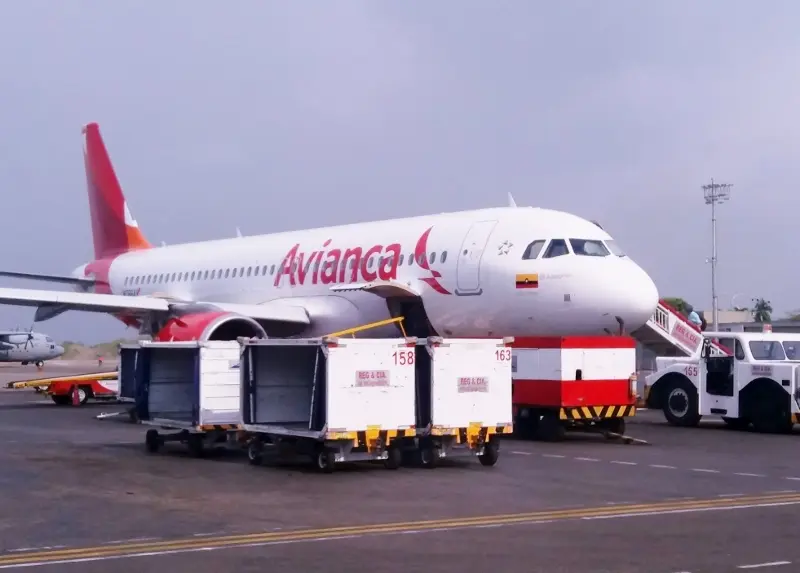 Avion Avianca Bogota